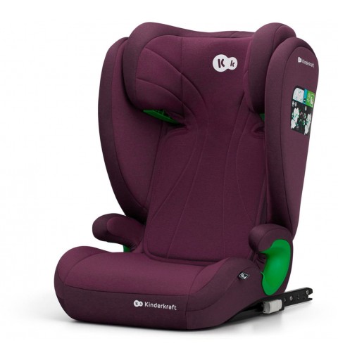 Kinderkraft Junior Fix 2 - fotelik samochodowy isofix 15-36 | Cherry Pearl